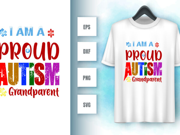 Autism t shirt vector