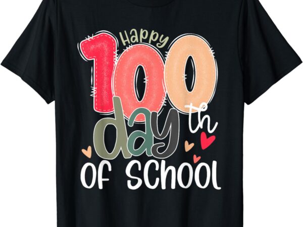 Cute 100 days of school, 100th day of school celebration t-shirt