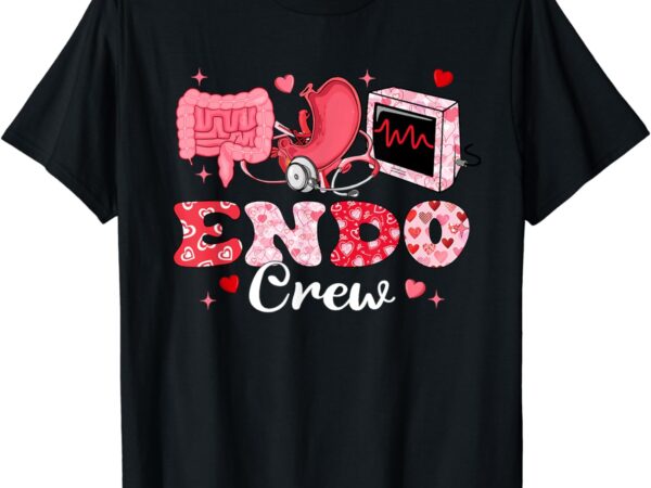 Endoscopy crew stomach endoscopy nurse valentine’s day t-shirt