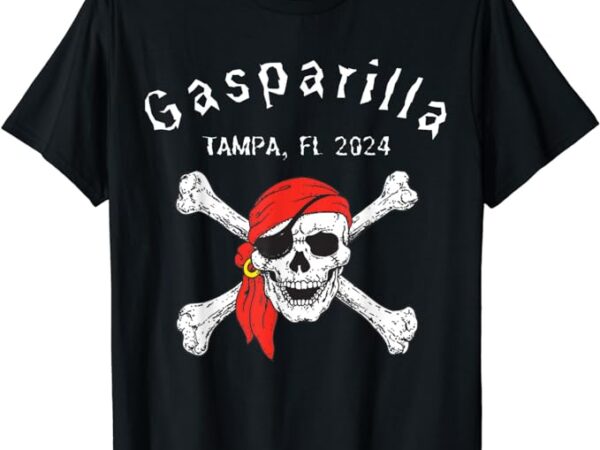 Gasparilla 2024 priate festival tampa fl gasparilla souvenir t-shirt