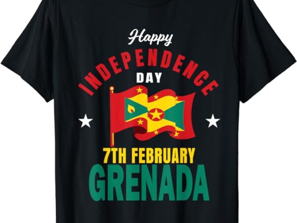 Grenada independence day tshirt grenadian grenada flag heart t-shirt