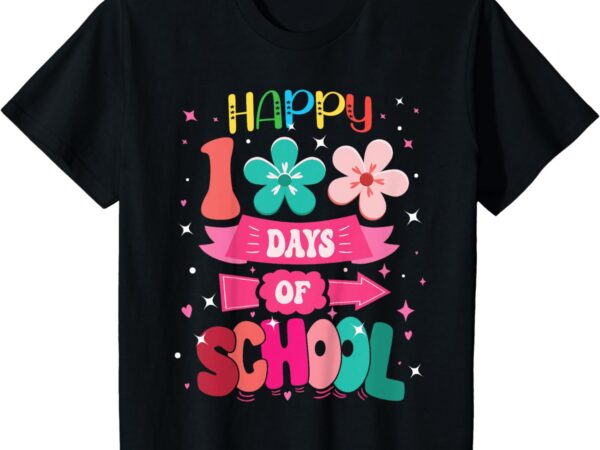 Kids 100 days of school shirt toddler girl 100th day of school t-shirt