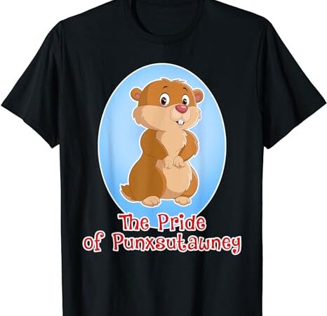 Kids groundhog day cute punxsutawney gopher graphic t-shirt