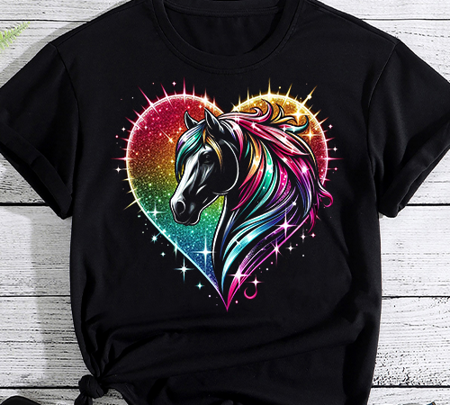 Horse lover t-shirt gift for girls _ women who love horses t-shirt png file