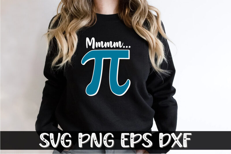 Happy Pi Day SVG T-shirt Design Print Template