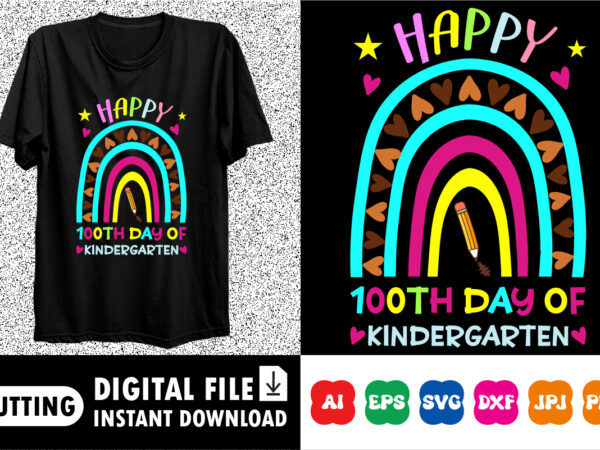 100th day of kindergarten back to school shirt, teacher gift, school shirt, gift for teacher, shirt gift for teachers, kindergarten 100 days