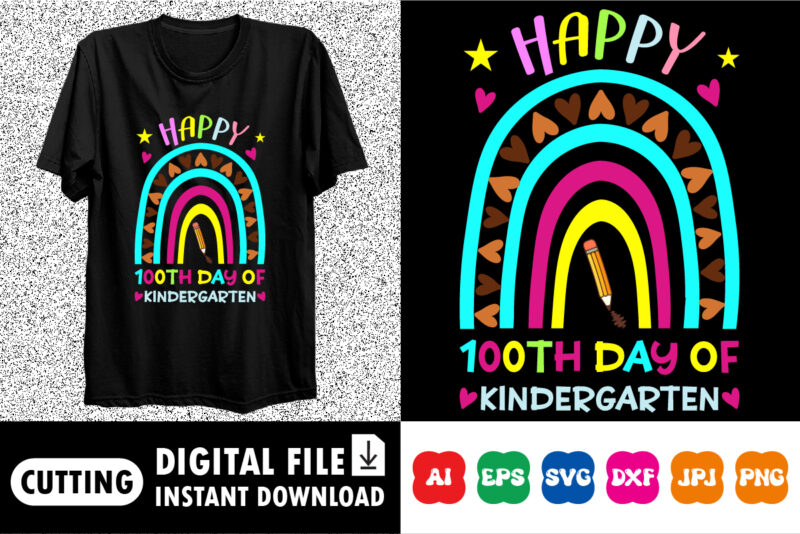 100th Day Of Kindergarten Back To School Shirt, Teacher Gift, School Shirt, Gift For Teacher, Shirt Gift for Teachers, Kindergarten 100 days