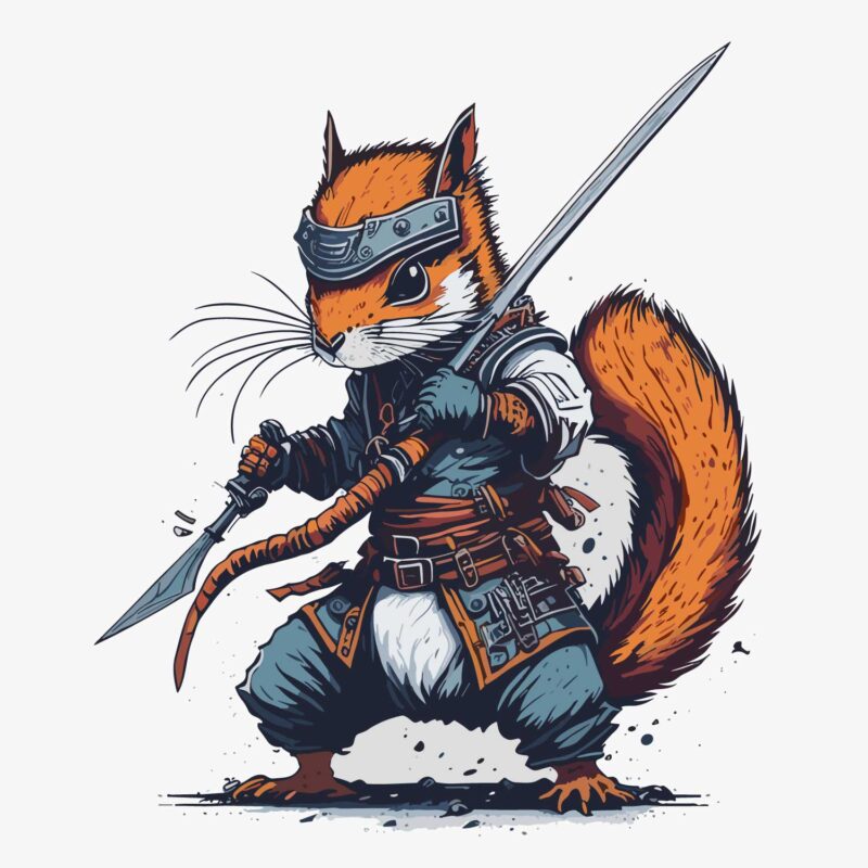 Squirell Samurai