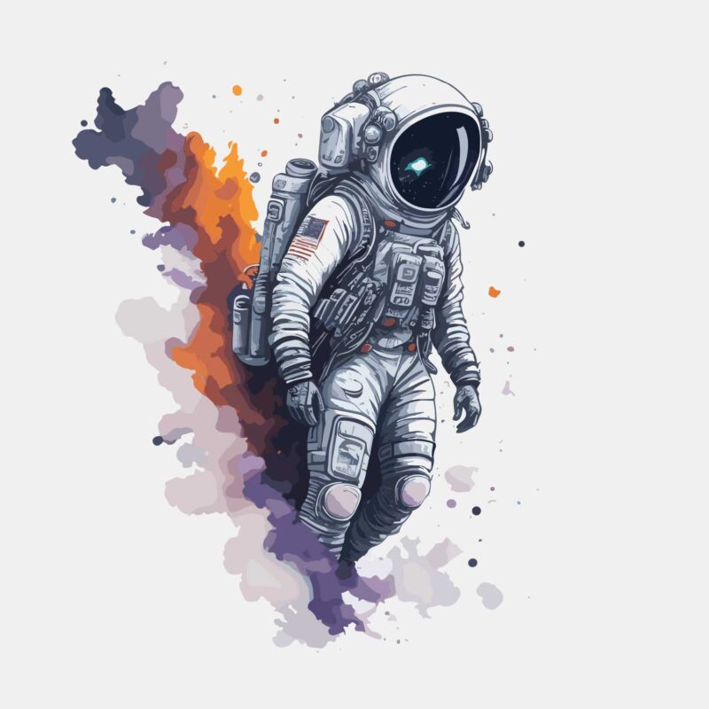 Astronout in Space