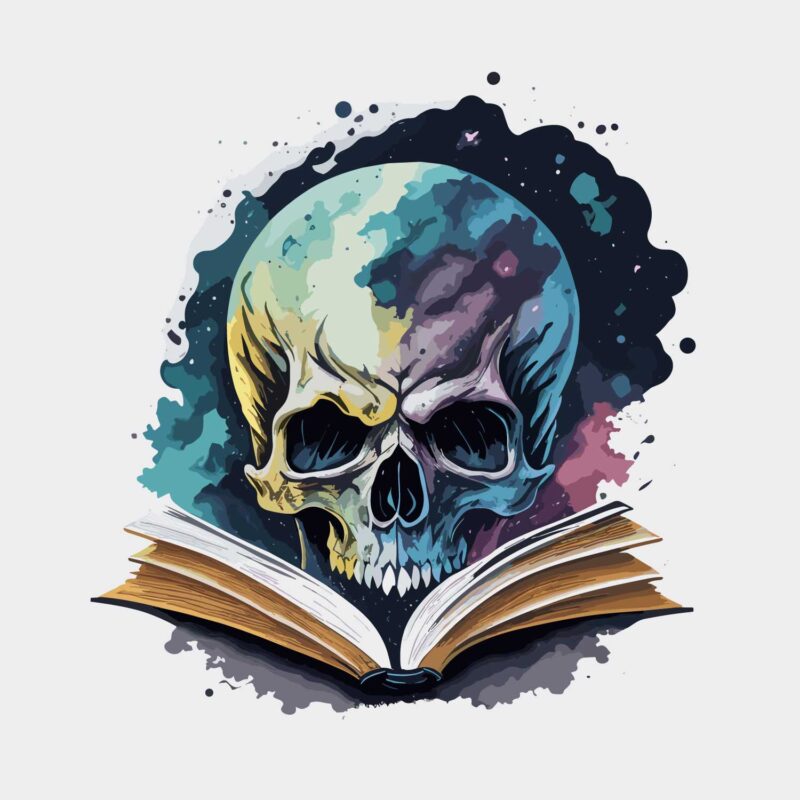 Skull Reading Book