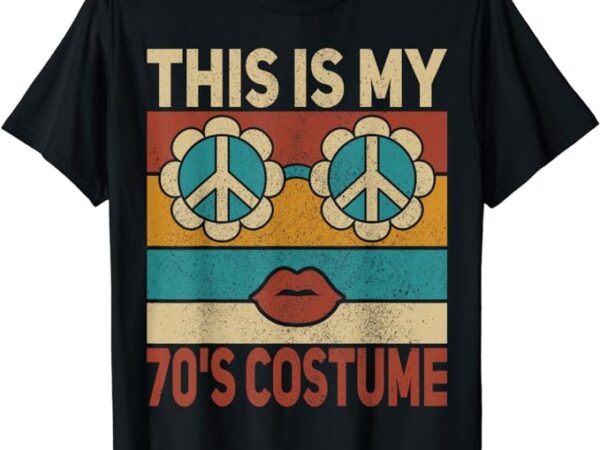 My 70s costume 70 styles women 70’s disco 1970s party outfit t-shirt