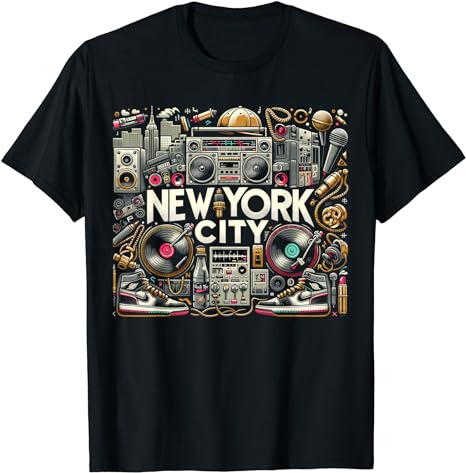 New York City Hip Hop Men Women Graphic T-Shirt