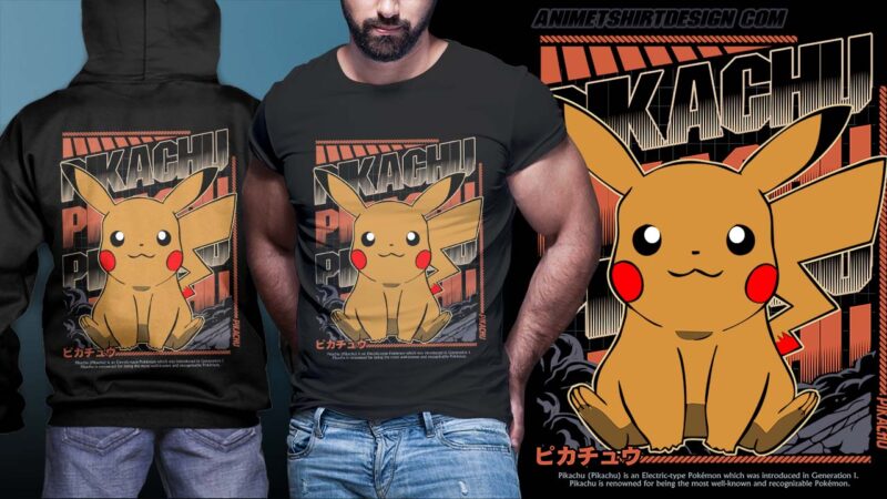 POKEMON ANIME TSHIRT DESIGN BUNDLE [PART#08]