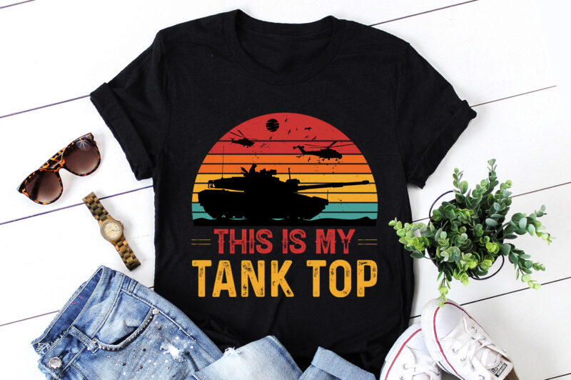 This is my Tank Top Military T-Shirt Design