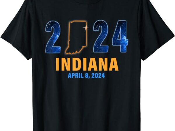 Total solar eclipse 2024 indiana april 8, 2024 t-shirt