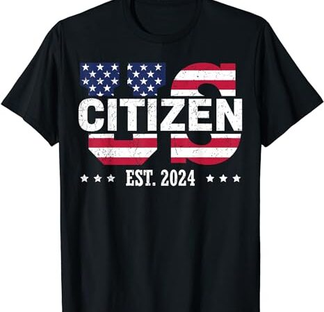 Us citizenship decoration american new usa citizen t-shirt