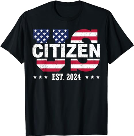 US Citizenship Decoration American New USA Citizen T-Shirt