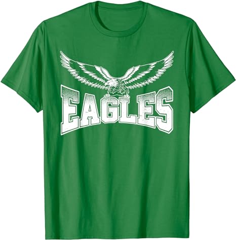 Vintage Eagles Flying Eagles Fly Bird Inspirational 70s Gift T-Shirt