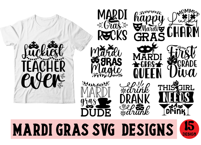 Mardi Gras SVG designs mega bundle,Mardi Gras SVG Bundle, Mardi Gras Bundle, Mardi Gras Carnival, Mardi Gras Festival, Western Mardi Gras, F