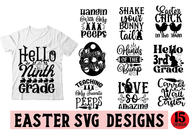 Happy Easter SVG designs mega bundle,Happy Easter SVG PNG, Easter Bunny Svg, Kids Easter Svg, Easter Shirt Svg, Easter Svg, Easter Teacher S