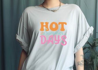 Hot Summer Days graphic t shirt