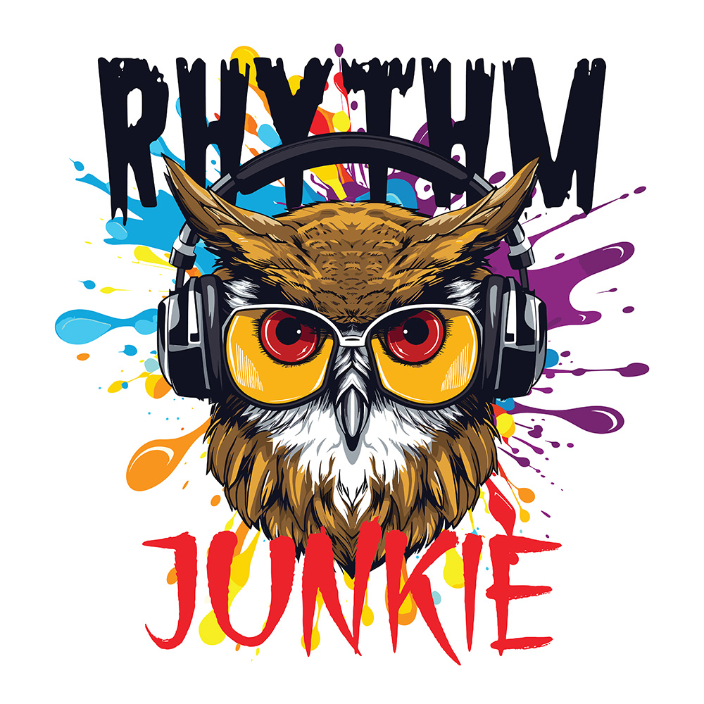 Music Owl - Buy t-shirt designs