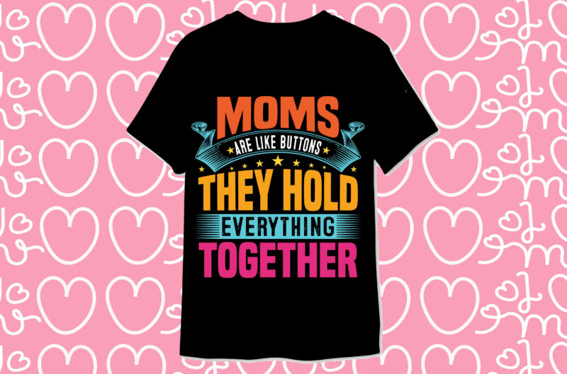 mother’s day t shirt design bundle