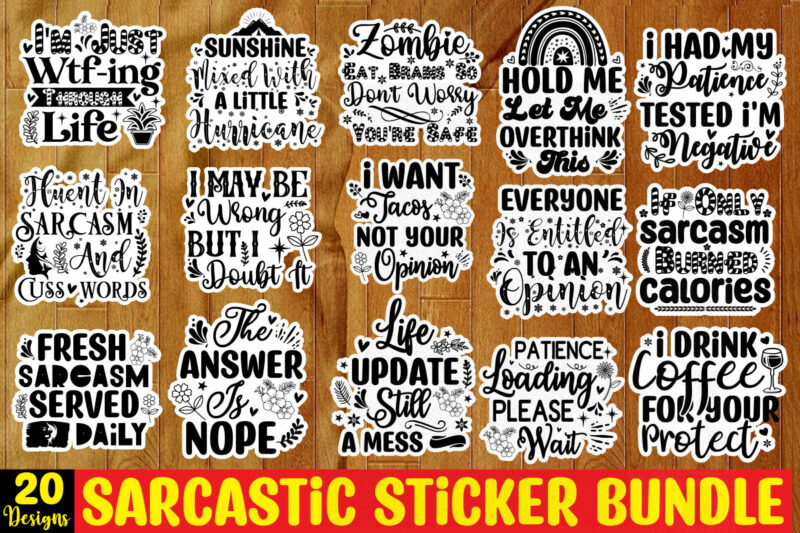 Sarcastic Sticker Bundle, Sarcastic SVG,Sarcastic Sticker Bundle, Sarcastic SVG ,funny Sarcastic Quotes Svg Png Bundle, Sarcasm Digital Stic