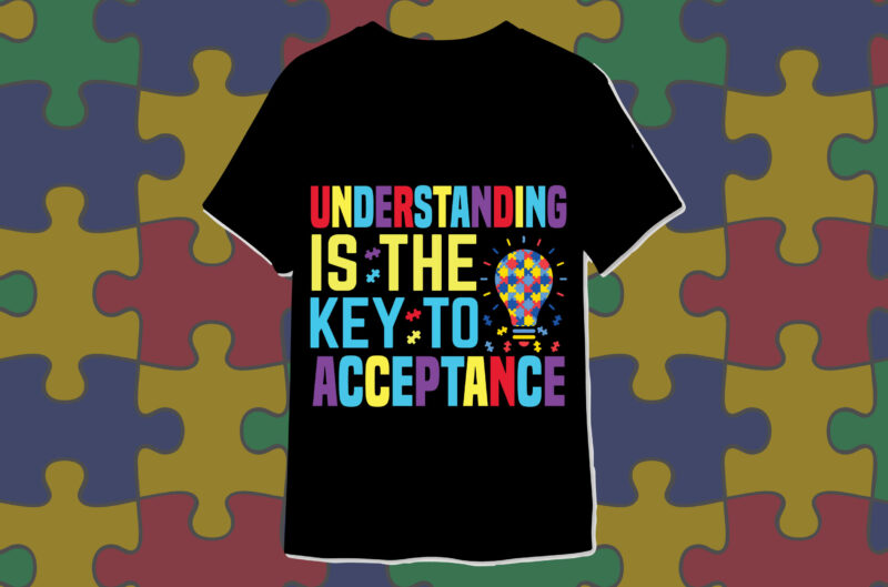 Autism Awareness t-shirt designs bundle