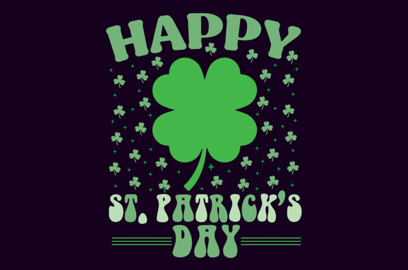 St Patrick’s Day Retro Design Bundle