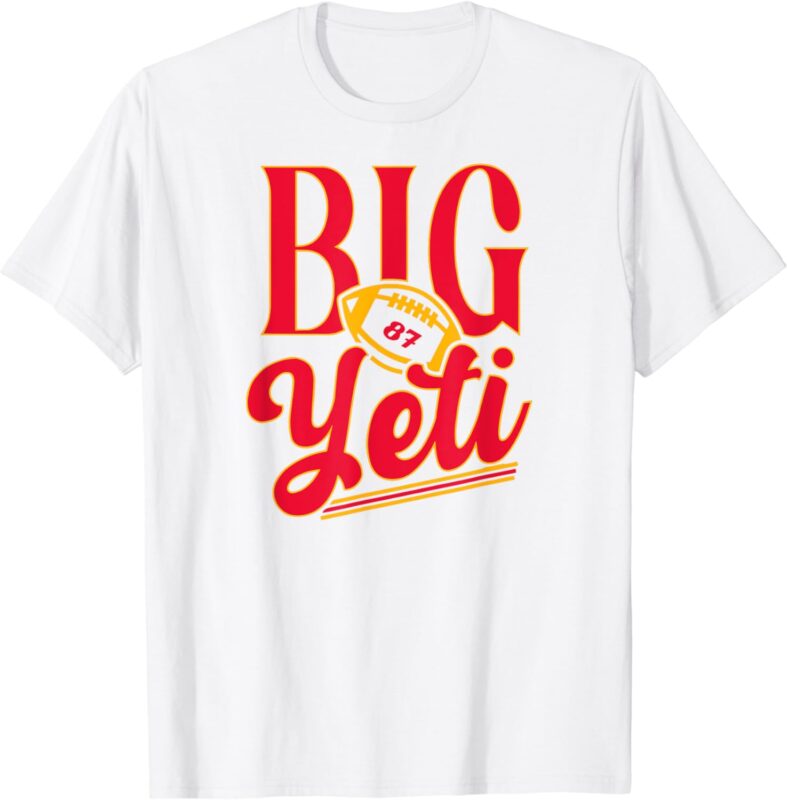 Big Yeti shirt 87 Number Men Women Kids T-Shirt