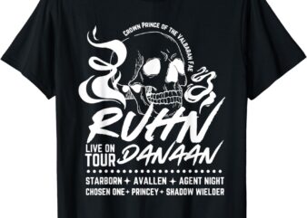 Crescent City Lunathion – Run Danaan e Umbra Mortis T-Shirt