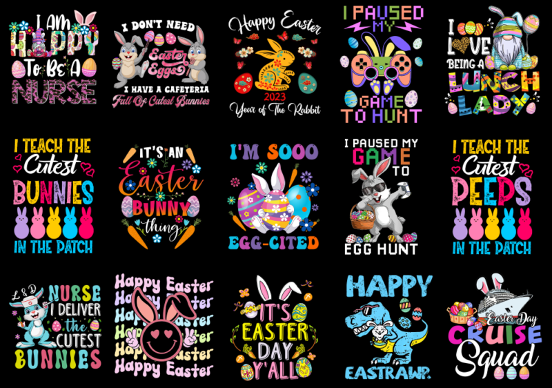 15 Easter Day Shirt Designs Bundle P4, Easter Day T-shirt, Easter Day png file, Easter Day digital file, Easter Day gift, Easter Day downloa