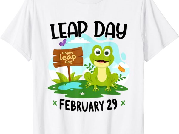 February 29th leap day frog cute matching leap year 2024 t-shirt