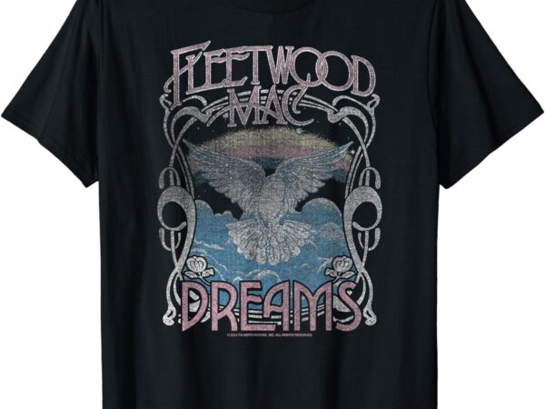 Fleetwood mac dreams rockband by rock off t-shirt