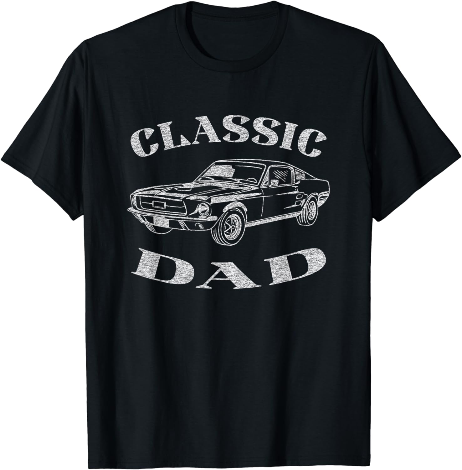 Funny Dad Classic Car Graphic T-Shirt - Buy t-shirt designs