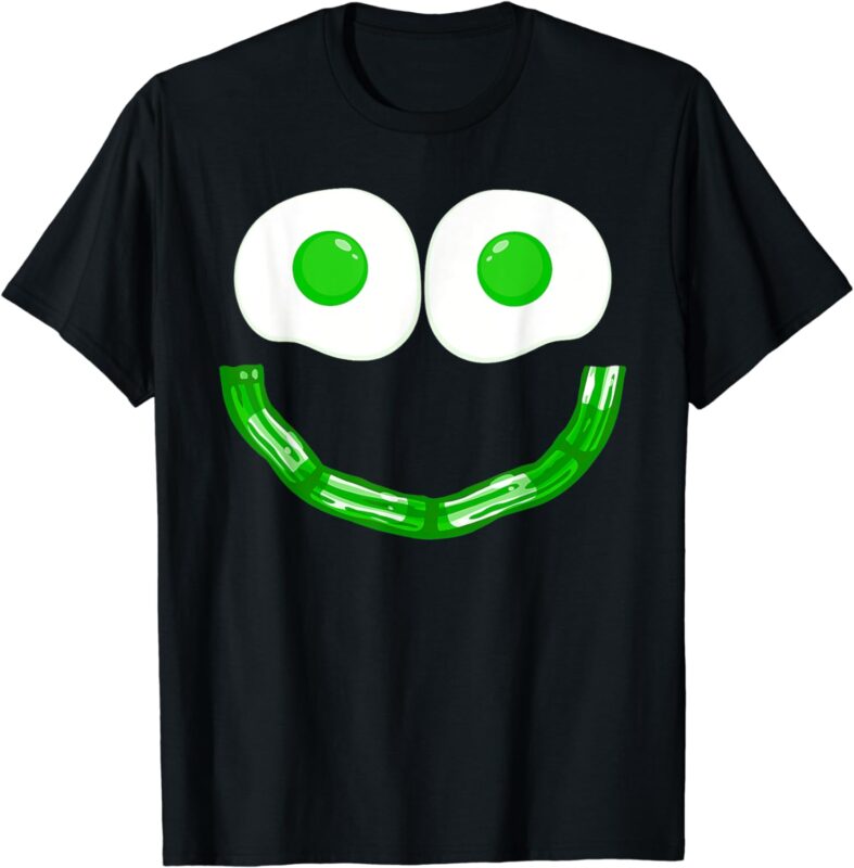 Green Eggs Smile Brunch Breakfast T-Shirt