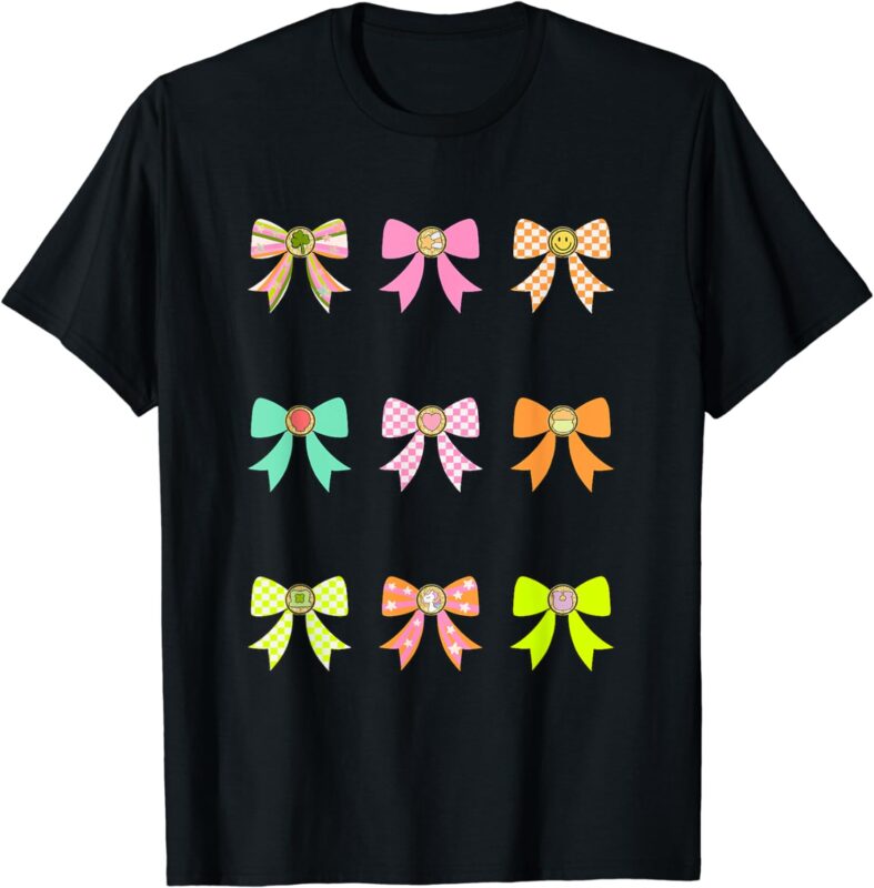 Happy Bow Lucky March Bow tee T-Shirt