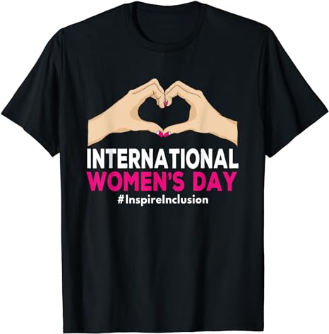 International Women’s Day 2024 8 March IWD Inspire Inclusion T-Shirt