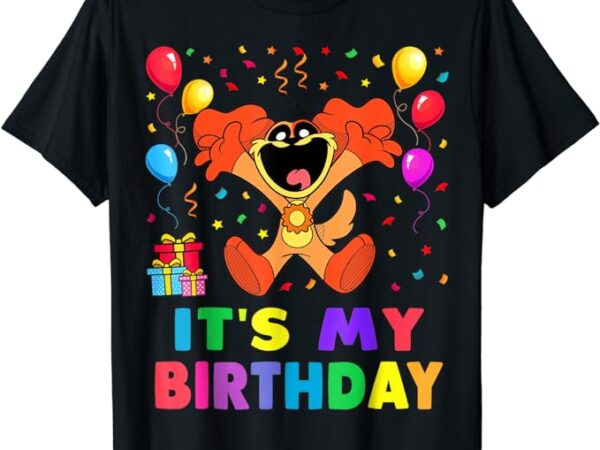 It’s my birthday shirt smiling critters catnap for toddlers t-shirt