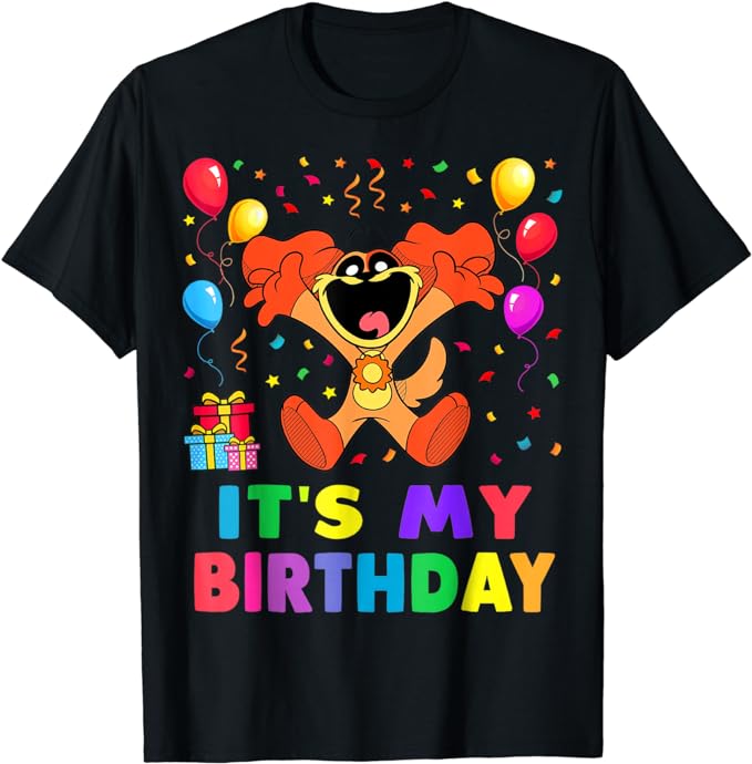 It’s My Birthday Shirt Smiling Critters Catnap for toddlers T-Shirt