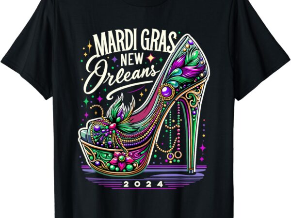 Mardi gras 2024 women girl new orleans matching girls t-shirt