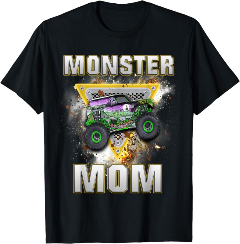 Monster Truck Mom Monster Truck Are My Jam Truck Lovers T-Shirt