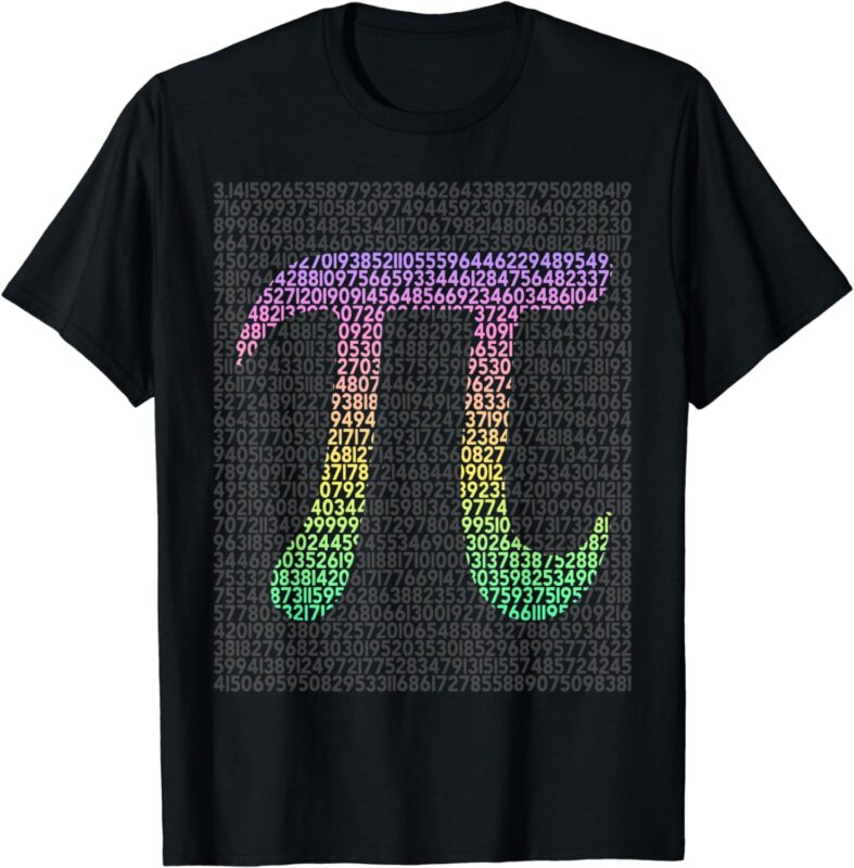 Pi Shirt for Teacher Vintage 3.14 Pi Digits Happy Pi Day T-Shirt