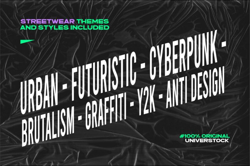 Most Trending Streetwear Mega Bundle, Graphic T shirt Vector, Y2k, Graffiti, Cyberpunk, Brutalism, Urban T-shirt Designs Commercial Use