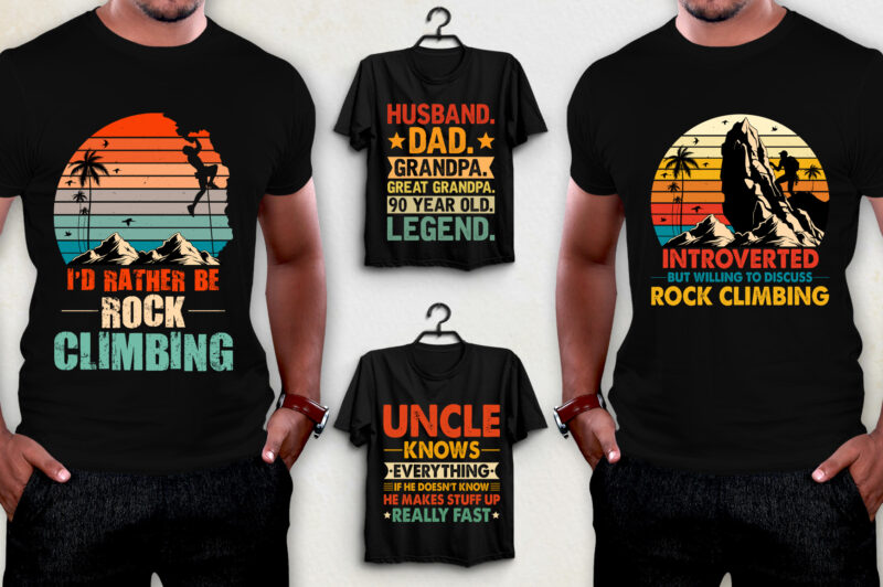 Retro Vintage Sunset T-Shirt Design