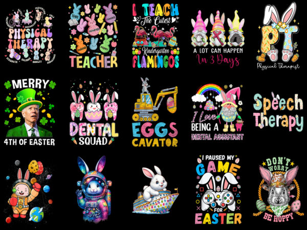 15 easter day shirt designs bundle p4 cl, easter day t-shirt, easter day png file, easter day digital file, easter day gift, easter day down