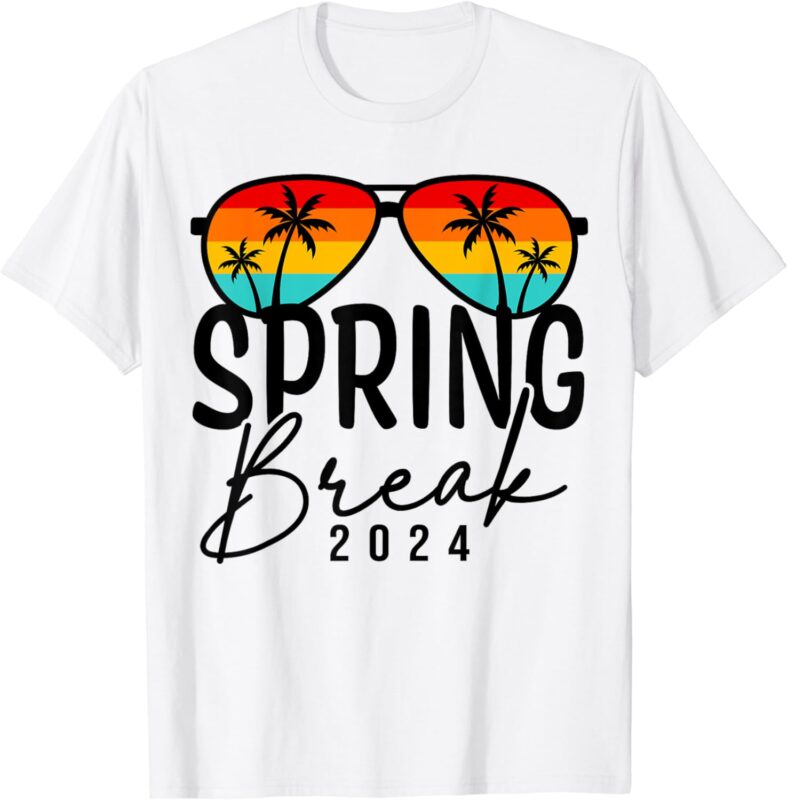 Spring Break 2024 – Beach Week Group Vacation Matching T-Shirt