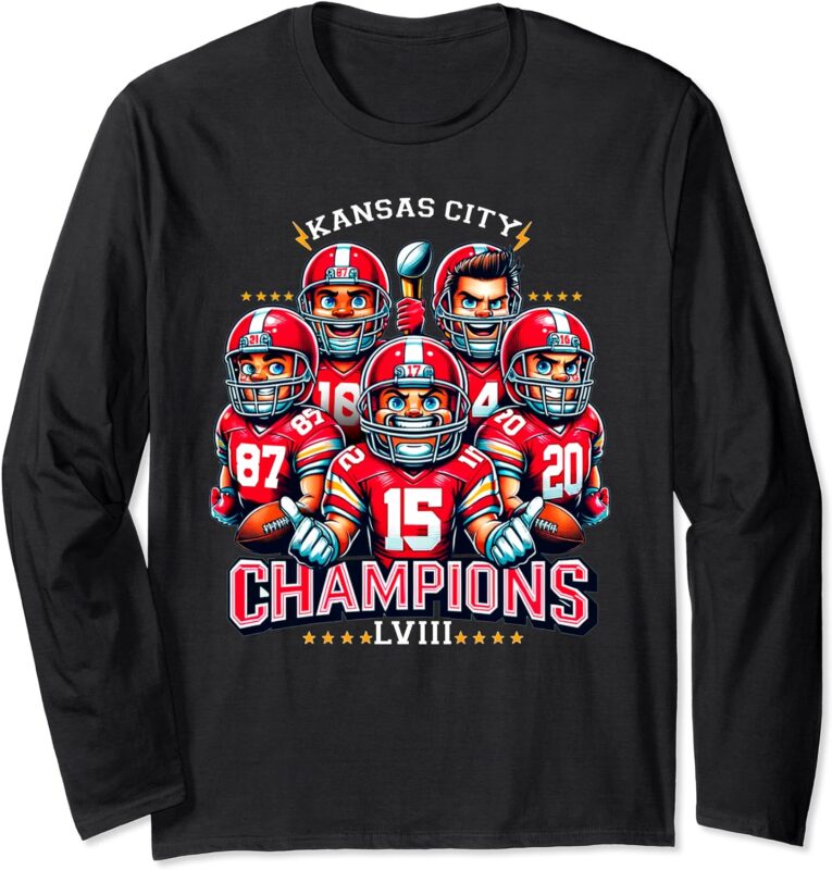 Super Bowl Champions Kansas City Chiefs Long Sleeve T-Shirt