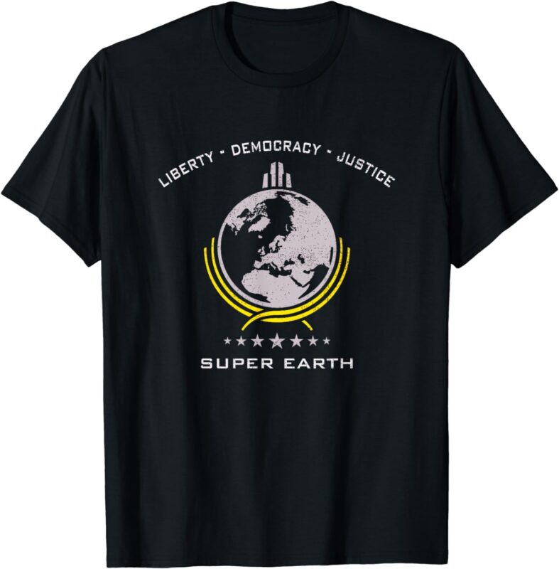 Super Earth Diving Into Hell For Liberty T-Shirt